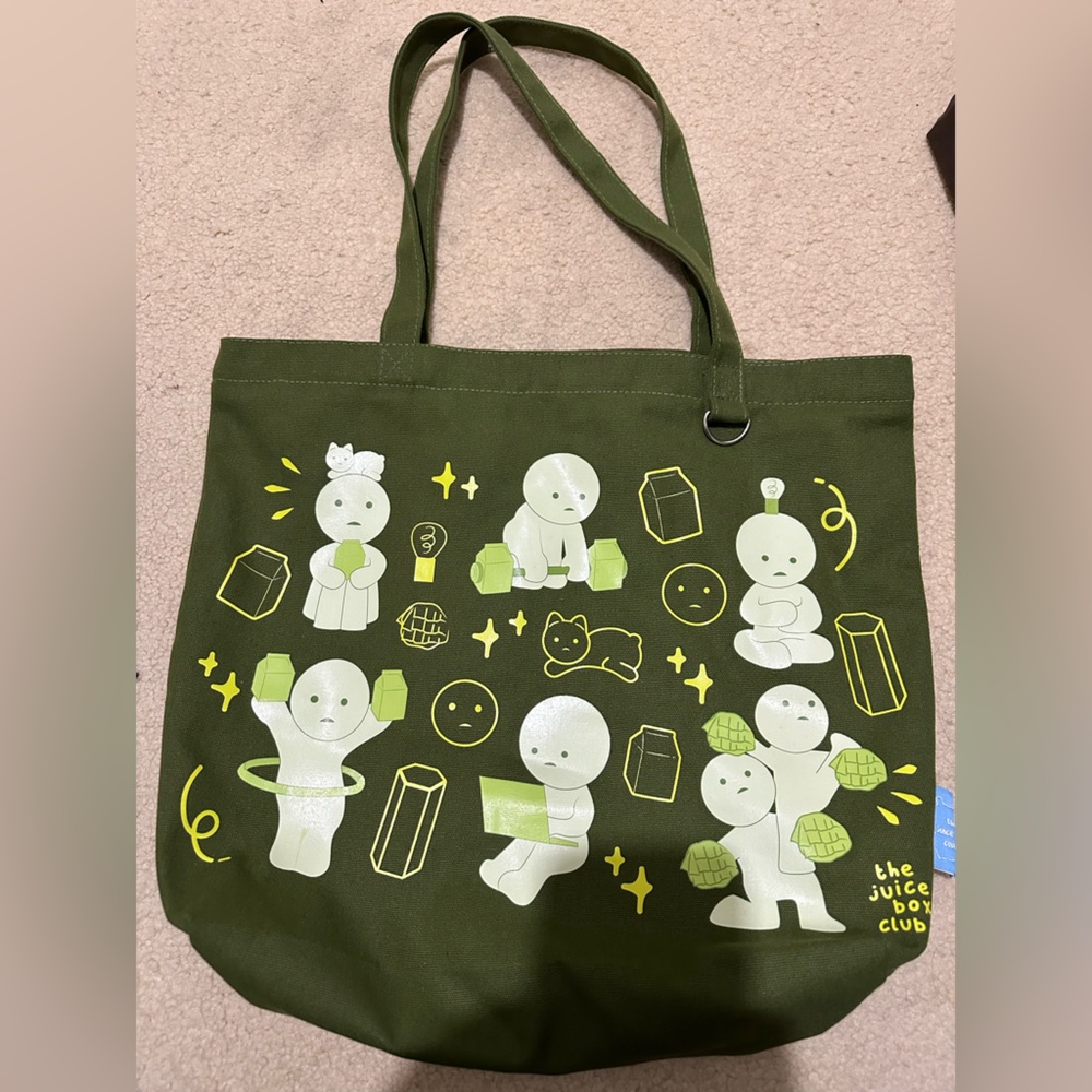 Smiski Tote Bag